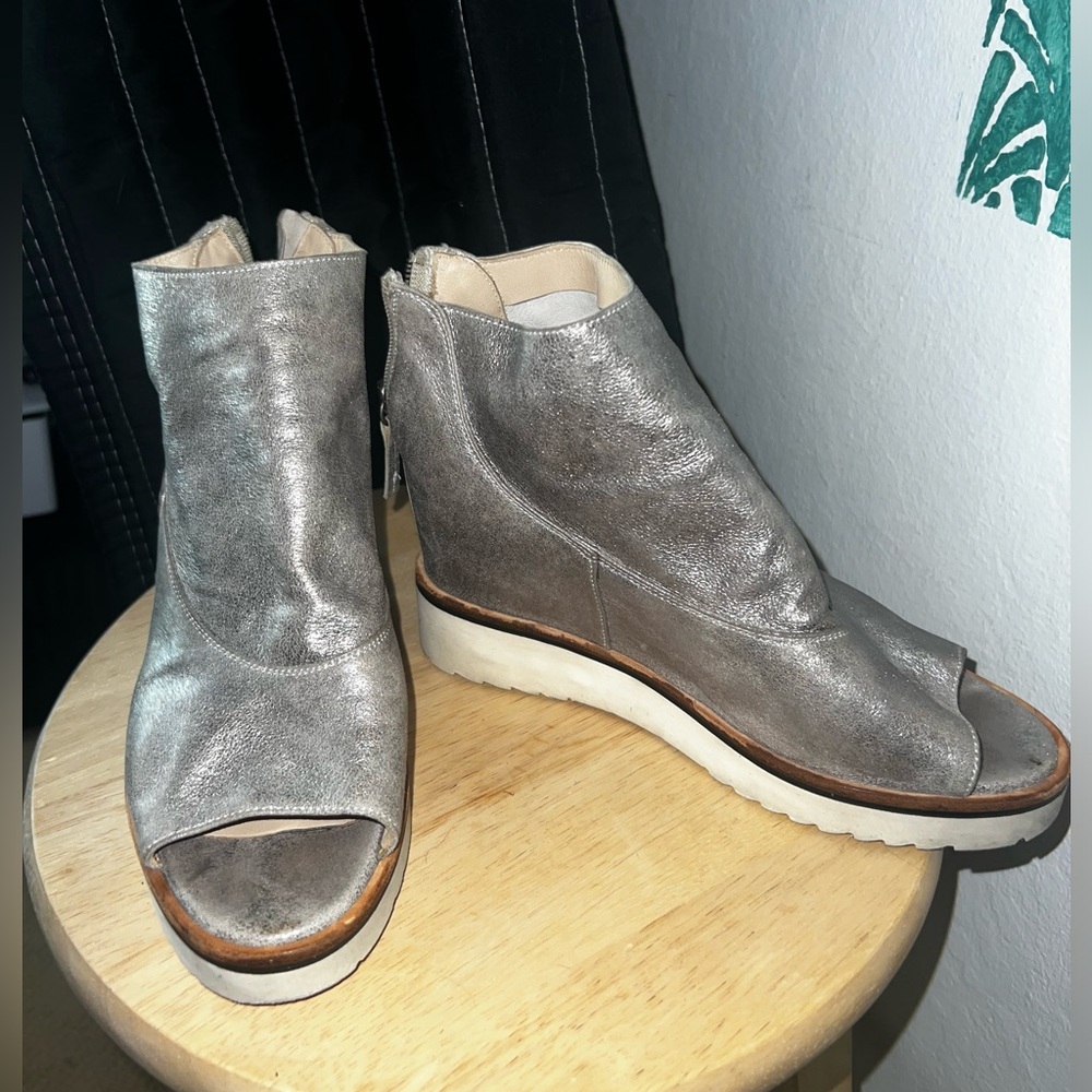 Anyi Lu wedge booties